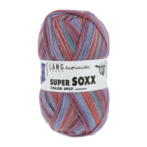 Lang Yarns - Super Soxx Color 4-fach AustrianLakes