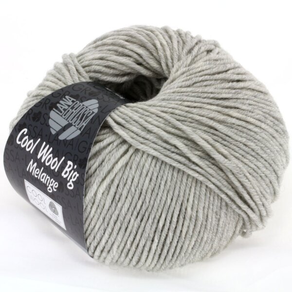Lana Grossa - Cool Wool Big 0616 hellgrau meliert