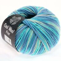 Lana Grossa - Cool Wool Print 0728 himmelblau...